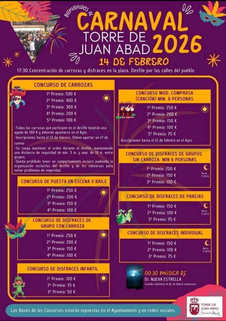 Carnaval Torre de Juan Abad 2026