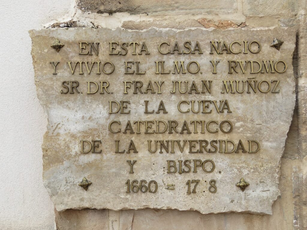 Casa de Fray Juan Muñoz de la Cueva en Almedina