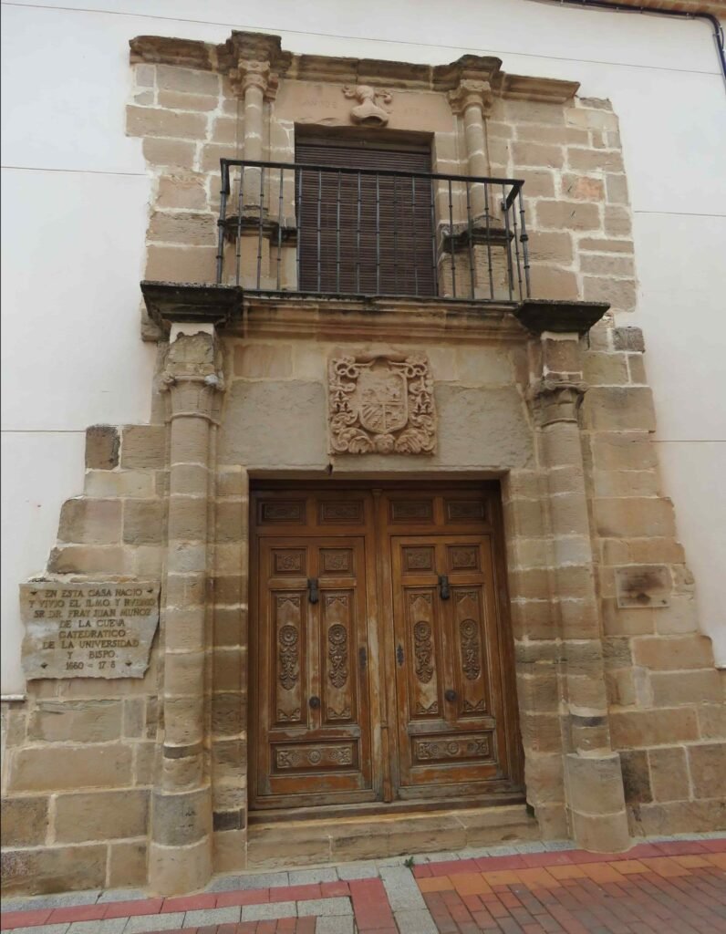 Casa de Fray Juan Muñoz de la Cueva en Almedina