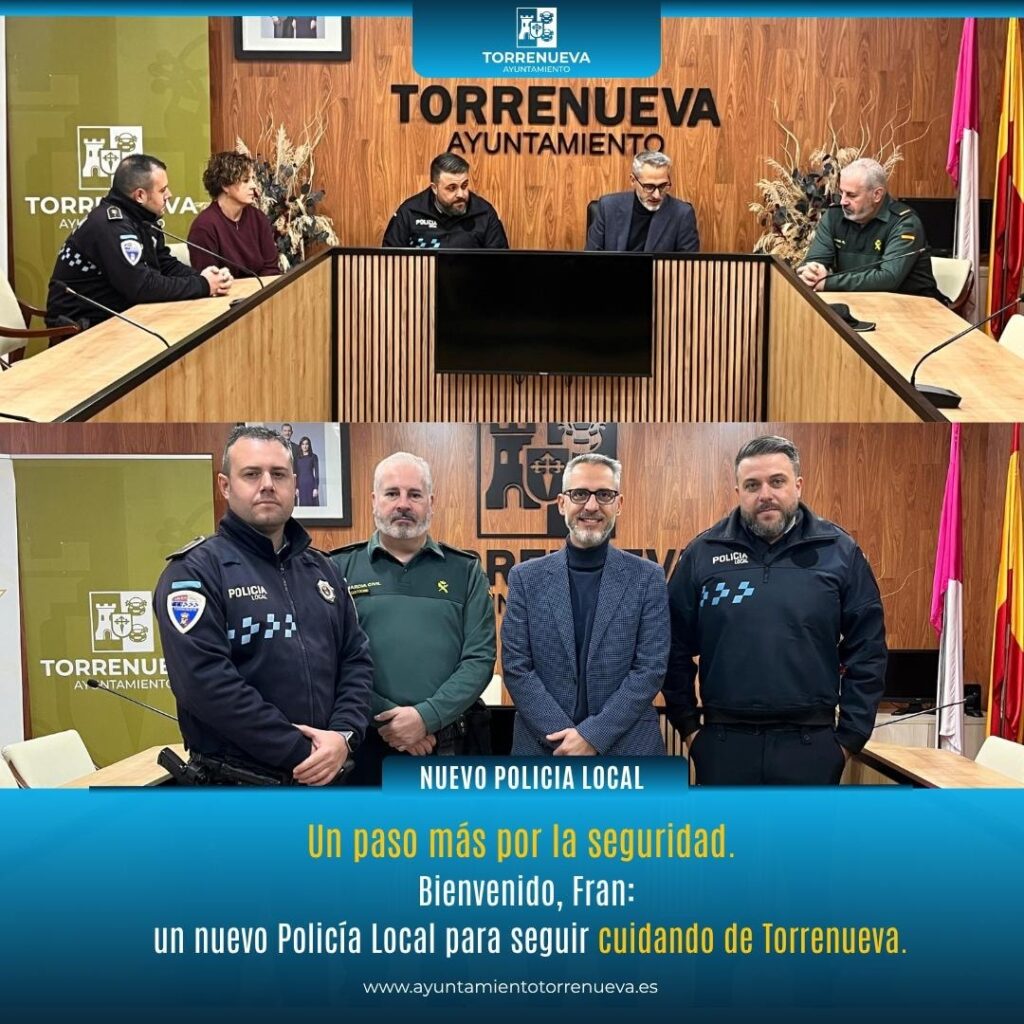 Comunicado del Ayuntamiento de Torrenueva Nuevo Policía Local 2025