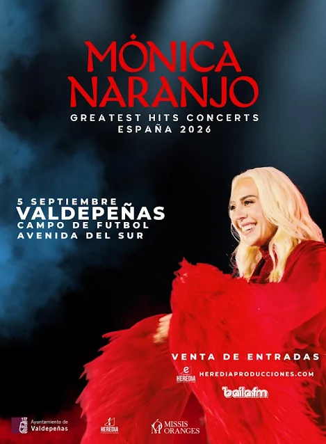 Concierto Mónica Naranjo Valdepeñas 2026
