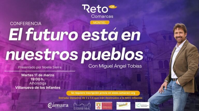 Conferencia El Futuro Está en Nuestros Pueblos en Villanueva de los Infantes