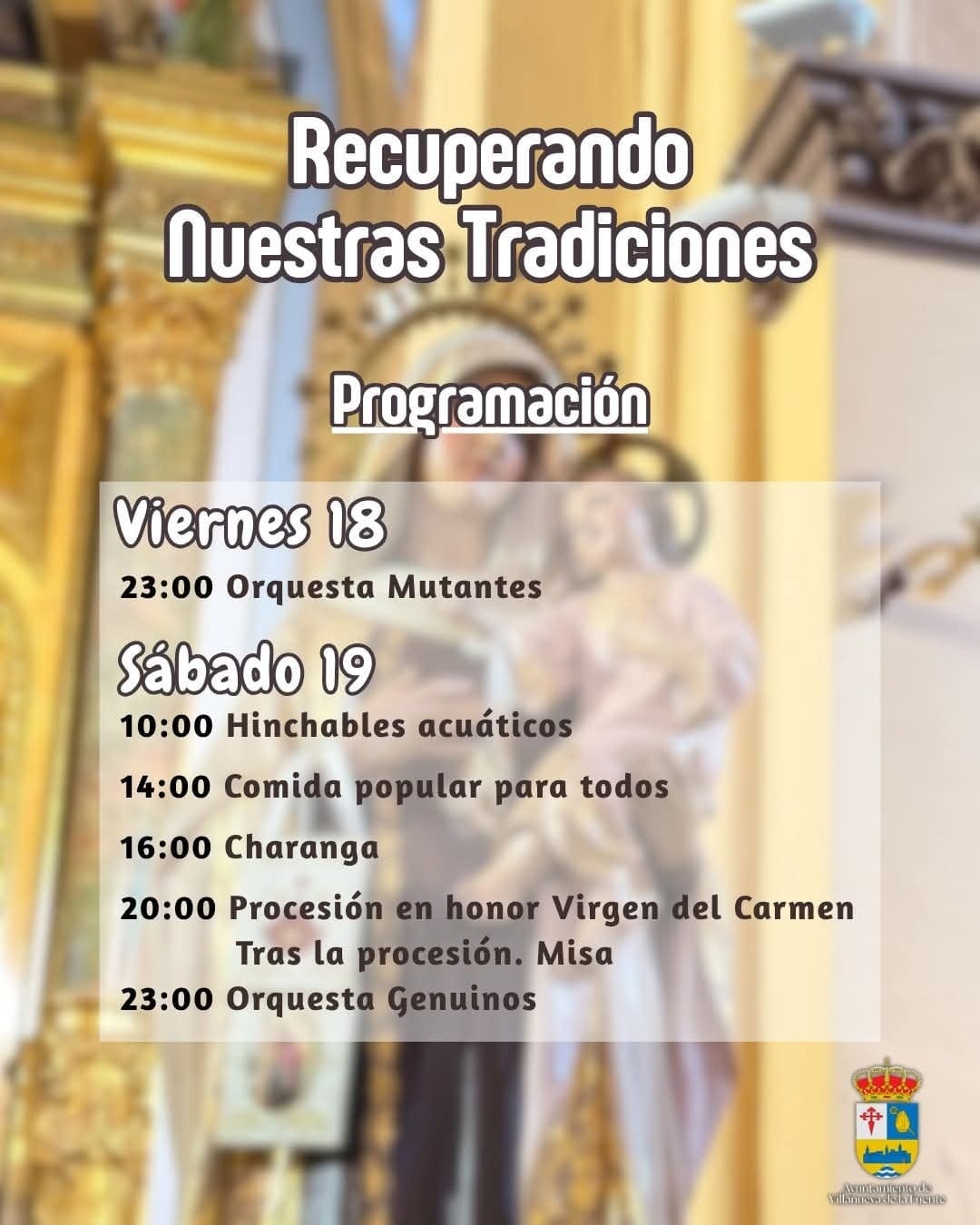 Fiestas en Honor a la Virgen del Carmen en Villanueva de la Fuente 2025 ...