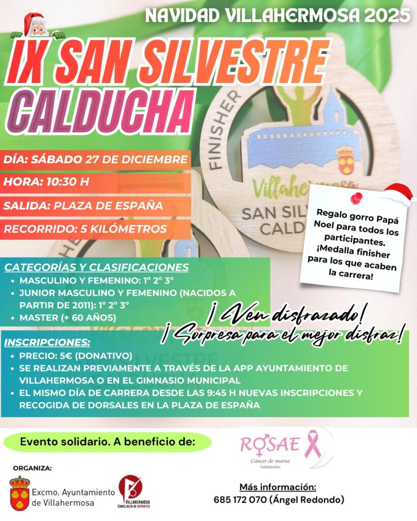 IX San Silvestre Calducha Navidad Villahermosa 2025