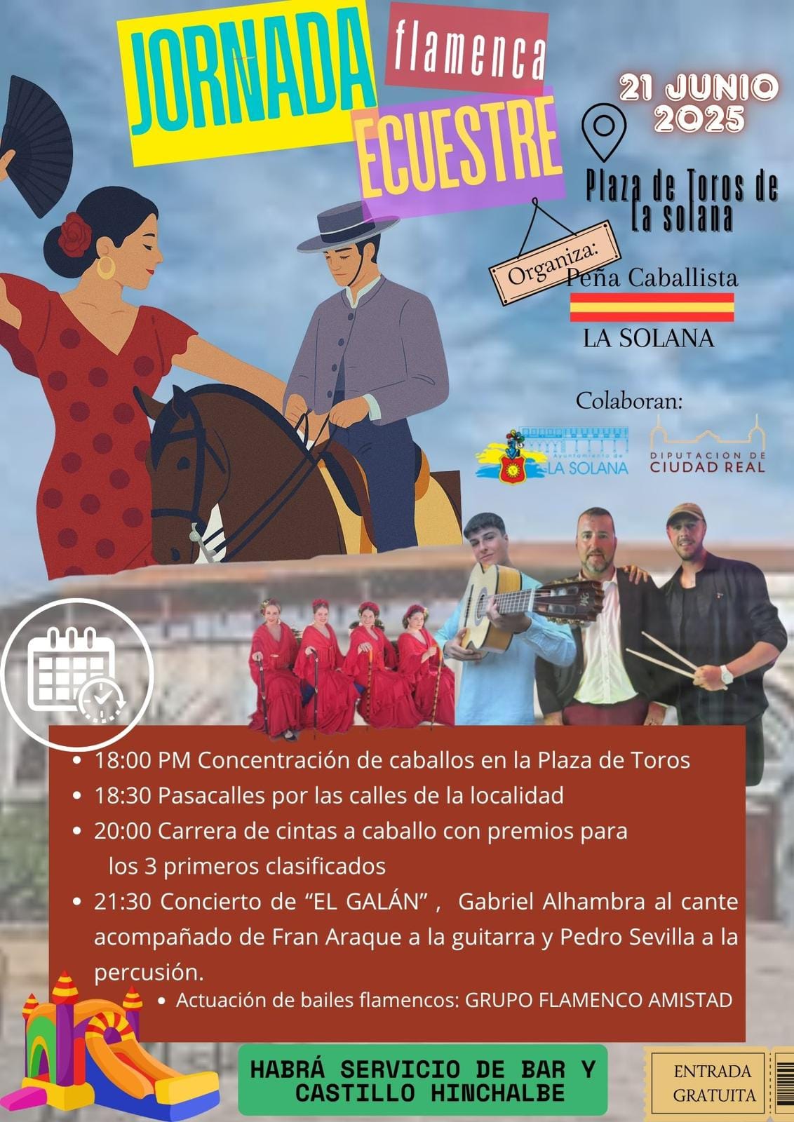 Jornada Flamenca Ecuestre en La Solana 2025 - Campo de Montiel Info