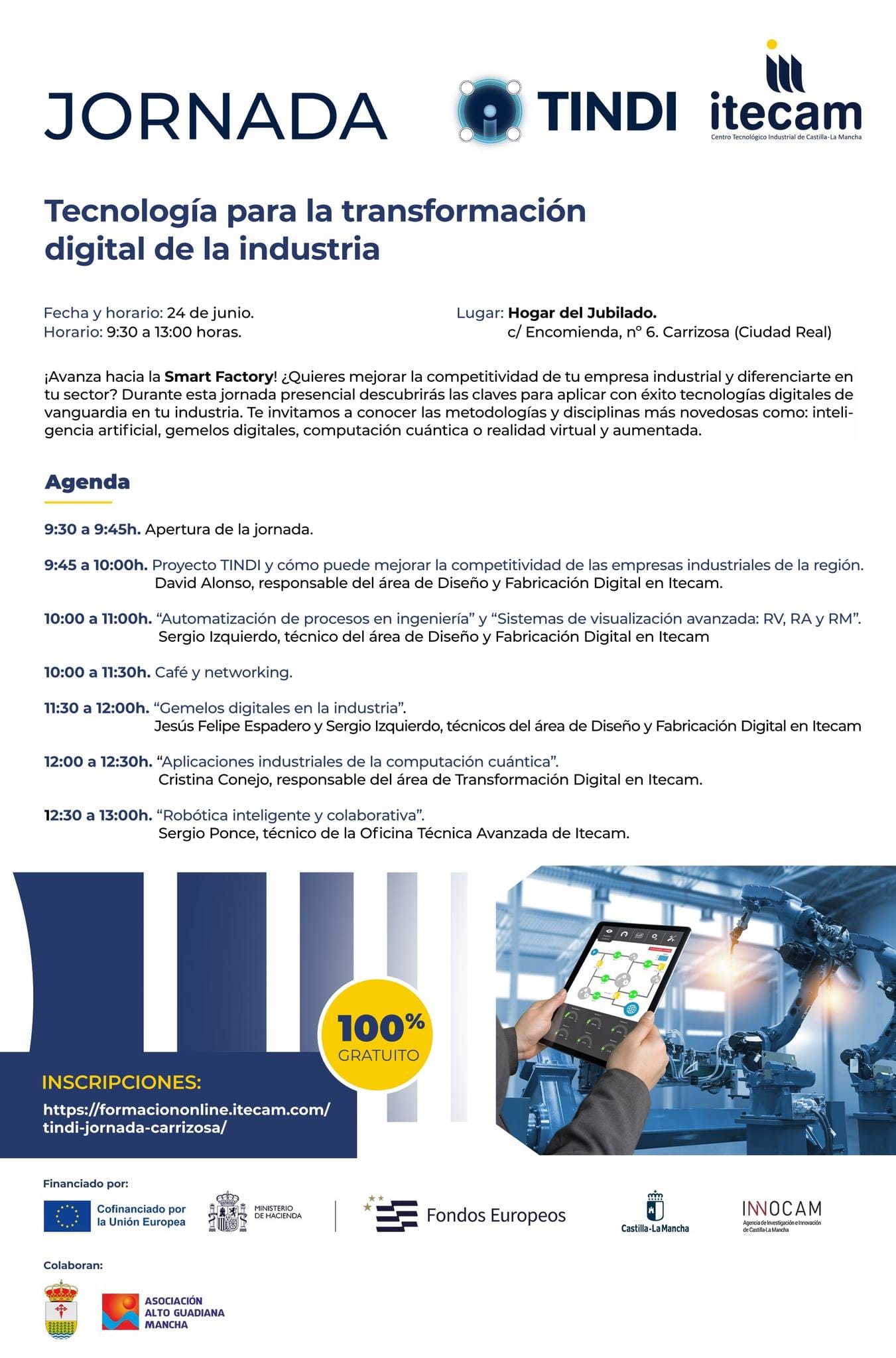 Jornada Tecnología para la Transformación Digital de la Industria en ...