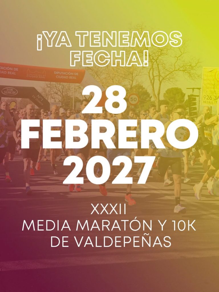 Media Maratón de Valdepeñas 2027
