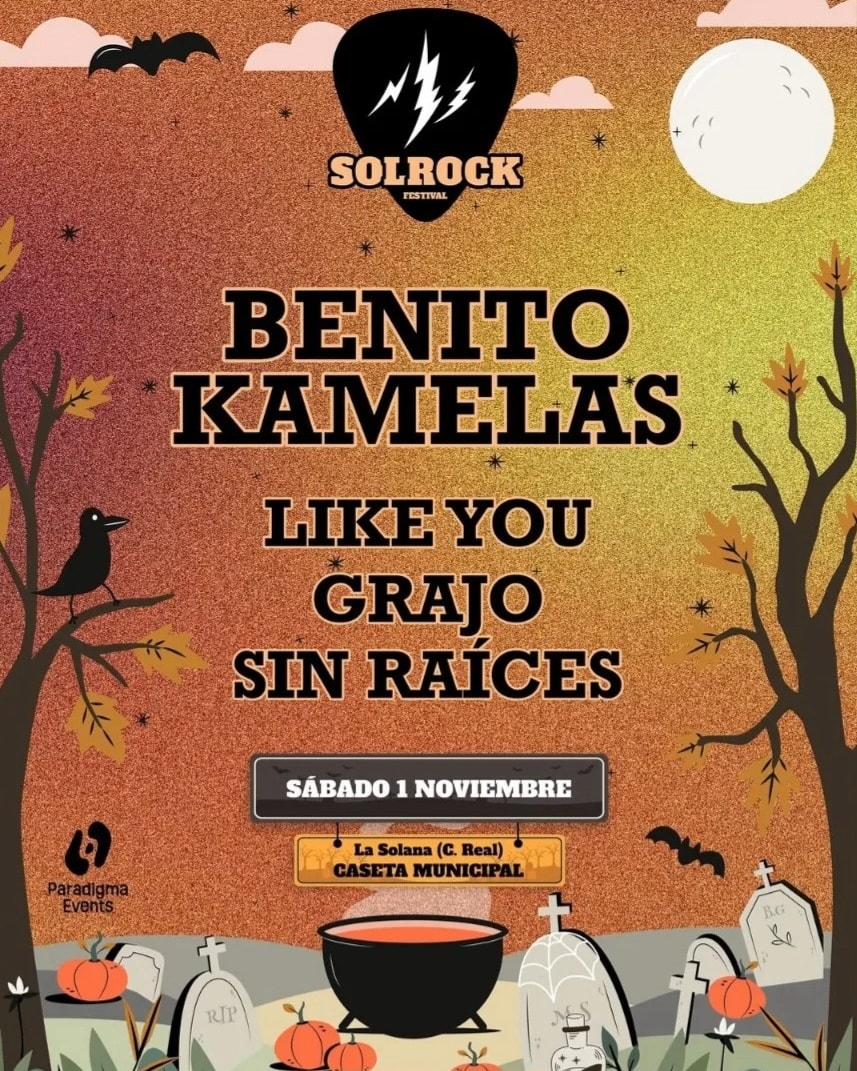 Solrock 2025 La Solana vibra con el concierto rockero - Campo de Montiel  Info