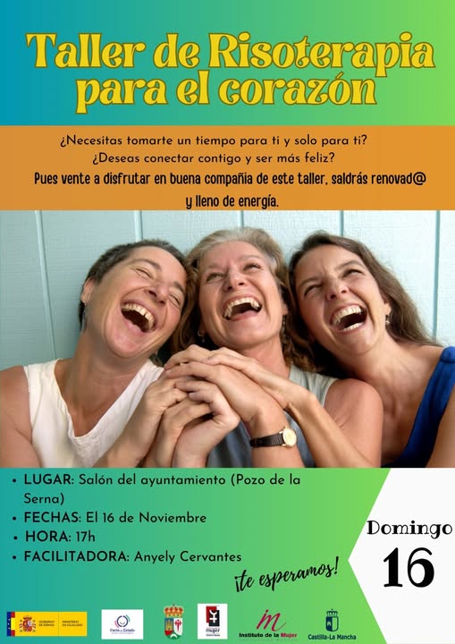 Taller de Risoterapia para el corazón en Pozo de la Serna 2025