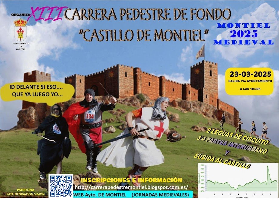 XIII Carrera Pedestre de Fondo Castillo de Montiel 2025